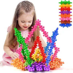 Star Shape Building Blocks, 100 Pcs