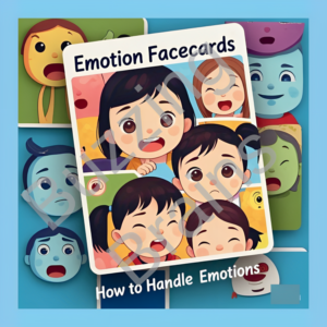 Emotions flashcard-Must have for a child and parent. 24 emotions and remedy cards.