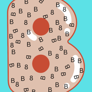 Find the upright letter