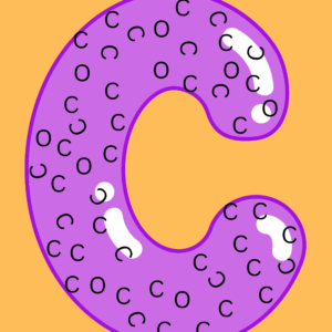 Find the upright letter