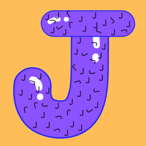 Find the upright letter