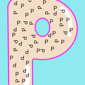 Find the upright letter