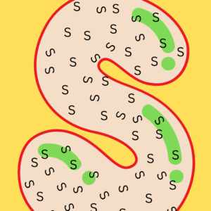 Find the upright letter