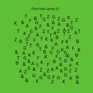 Find the letter