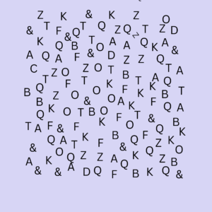 Find the letter