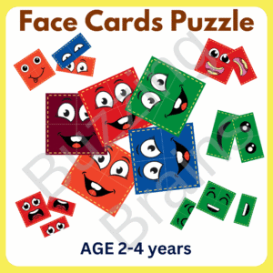 Daily Routine Flashcard, for 2-5 years. Educational cards.